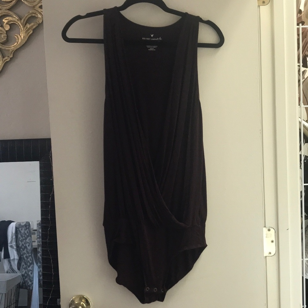 American Eagle Bodysuit, Eggplant Color